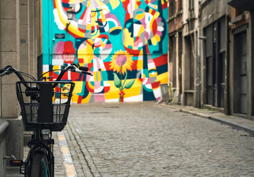 Bike in Brussels