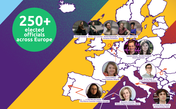 Map of Elected Volters in Europe